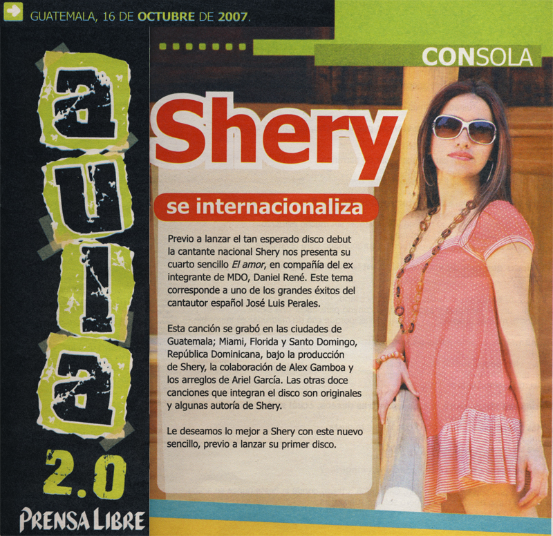 Aula 2.0: Shery se internacionaliza