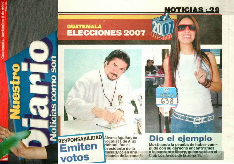 Nuestro Diario: elecciones 2007
